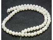 Mother of Pearl 40 cm collier 4 mm