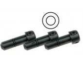 Extra QC-hållare rund för 3,17 mm  3 pack