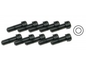 Extra QC-hållare rund för 3,17 mm 10 pack