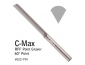 C-Max RFF Point Graver, 60° Point