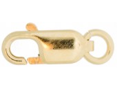 Karbinhake flack  10mm, 14K RG 