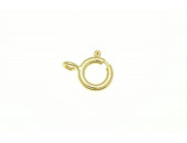 Springring  8mm, 18K RG 