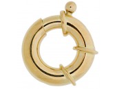 Springring 18x4,5mm, 14K RG 