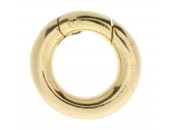 Ringlås 12 mm rund, 18K RG 