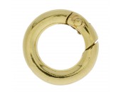 Ringlås 12 mm rund, 14K RG 