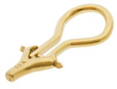 Clips omega 15 mm, 18K RG 