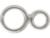 Dubbelöglor 3+4 mm, 925