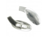 Manschettknappsmek oval 19,5x9x1,0mm 925