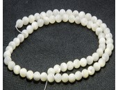 Mother of Pearl 40 cm collier 6 mm