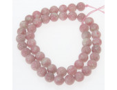 Thulite 40 cm collier 6 mm