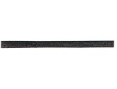 Vaxad bomullstråd 1,0 mm, svart 10 m
