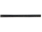 Vaxad bomullstråd 1,0 mm, svart 10 m