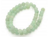 Aventurine, 40cm collier, matt, 8mm