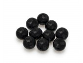 Onyx,  10-pack, facetterad, 12mm