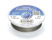 Plastad wire Ø 0,45mm, längd 9,15m, 49 trådar