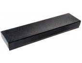 Smyckesask Svart 20 x 5 x 2,5 cm, 10st