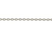 Ankarkedja rund 1,0 mm, metervara 925