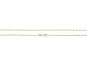 Kulkedja 1,5mm längd 60cm 925 förgylld