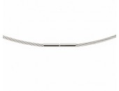 Wire collier, Ø 1,5 mm, längd 42 cm 18K VG 