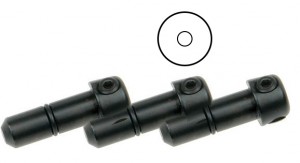 Extra QC-hållare rund för 1,8 mm  3-pack