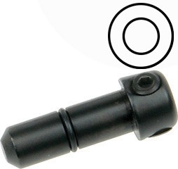 Extra QC-hållare rund för 3,17 mm   styckvis