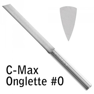 C-Max Carbide graver onglette #0