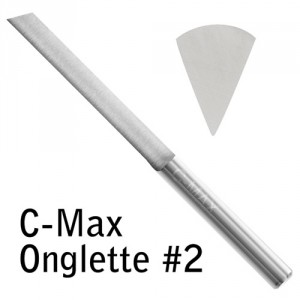 C-Max Carbide graver onglette #2