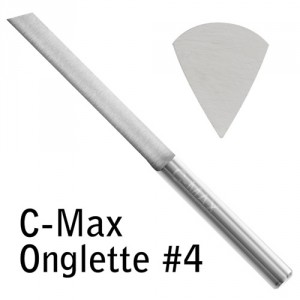 C-Max Carbide graver onglette #4