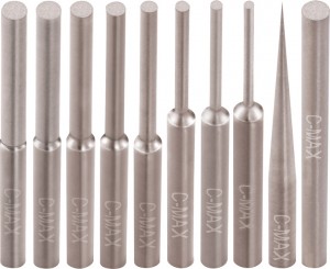 Set of carbide tools