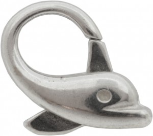 Karbinhake delfin 13 mm, 925