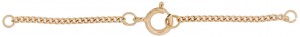 Säkerhetskedja collier, 18K RG 