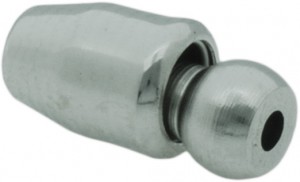 Nålstopper vit oädel 11,5 mm  10 pack