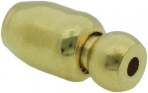Nålstopper gul oädel 11,5mm  10 pack