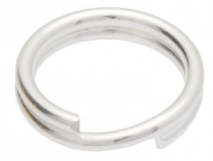 Splitringar (nyckelring) blandade 4-8mm, 25-pack, 925