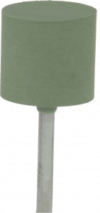 Gummicylinder fin grön, Ø 14 mm 3 st