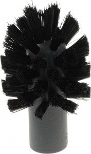 Pokalborste 25 mm svart borst