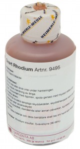 Svart Rhodium 470 100 ml (UN 3264)