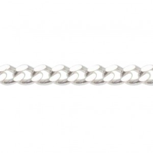 Pansar flack kedja diam. 2,0 mm, metervara 925